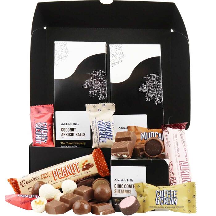 Australian Chocolate Treat Gift Box Chocolate Gift Hampers Edible Blooms