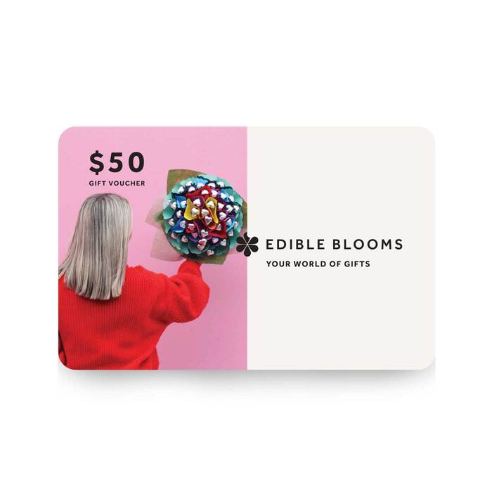 Edible Blooms Edible Blooms E-Gift Voucher $50: 