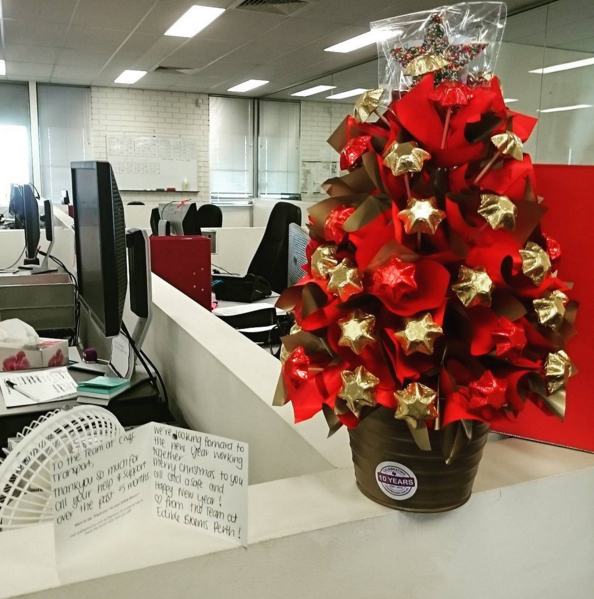 Christmas in the office!