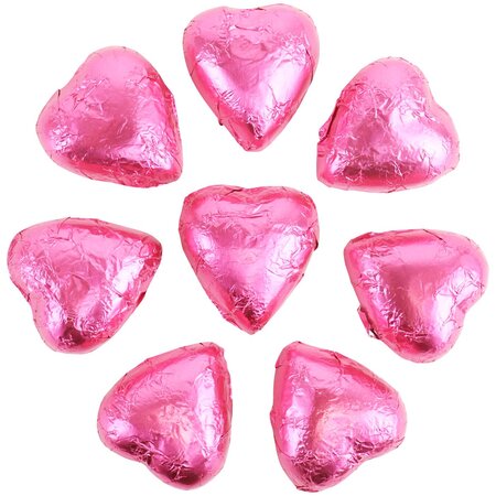 8 Pink Belgian Hearts (Extra)