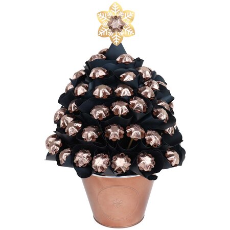 Luxurious Dark Chocolate Christmas Tree