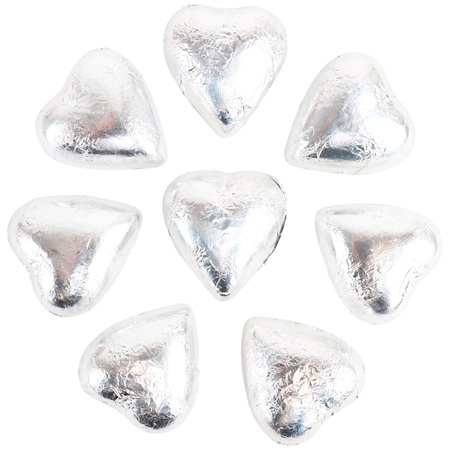 8 Silver Chocolatier Hearts (Extra)
