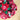 Top View of Poinsettia Bouquet