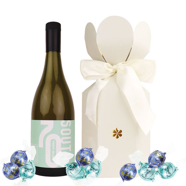 White Wine Gift Box | Corporate Gift | Edible Blooms