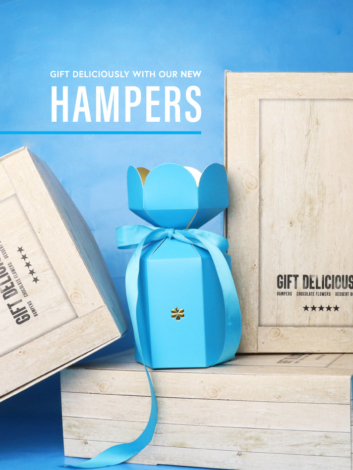 Hampers & Dessert Boxes | Same Day Delivery | Edible Blooms