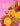 Assorted fruits and candies on a pink background with 'spring season of sweetness' text.