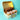 Assorted birthday-themed pastries in a box on a turquoise background