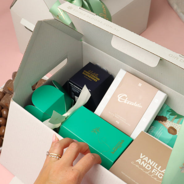 Hampers & Dessert Boxes | Same Day Delivery | Edible Blooms