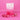 Valentine's Day Pink chocolate heart gift box